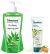 Himalaya Purifying Neem Face Wash, 400 ml & Himalaya Herbals Purifying Neem Pack, 100g