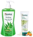 Himalaya Purifying Neem Face Wash, 400 ml & Himalaya Herbals Purifying Neem Pack, 100g
