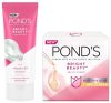 Pond’S Bright Beauty Spot-Less Fairness & Germ Removal Facewash 200 G & POND’S Bright Beauty Day Cream 35 g, Non-Oily, Mattifying Daily Face Moisturizer, SPF 15 –