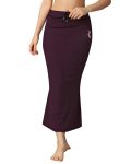 4-Way Stretchable Seamless Saree Shapewear with Straight – Comfortable, Breathable, and Invisible Under Clothing – Ideal for All Saree Styles (in, Alpha, M, Regular, Standard, 7. Wine (1))