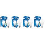 Philips Ace Saver Base E27 9-Watt LED Bulb (Pack of 4, White)