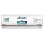 Haier 1.5 Ton 4 Star AI Climate Control Smart Split AC (5250 Watts, Copper, Wi-Fi, 4-Way Swing, Triple Inverter, 7 in 1, Frost Self Clean, HD Filter, Cools at 60°C – HSU18K-PYAIR4BN-INV, White)