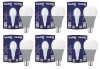 Halonix 15W Motion Sensor Led bulb | Color-6500K White | Auto on- Auto Off light | Motion sensor light | Pack of 6 | Base-B22