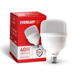 Eveready 40W LED Hammer Bulb | High CRI & High Efficiency | Energy Efficient | Mercury-Free | 4KV Surge Protection | 100 Lumens per Watt | Warm White (3000K) | E27 Base | Pack of 1
