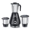 Prestige 500 Watts Apex Mixer Grinder with 3 Stainless Steel Jars|3 Super Efficient Blades|Sturdy Handles|Black|