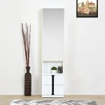 Home Centre Polaris Dresser Mirror with Drawer – White