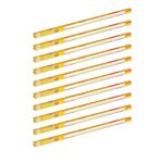 wipro Garnet 20W LED Batten for Living Room & Bedroom | 4 Ft |Cool Day white (6500K) | 2000 Lumen | Bright & Energy Efficient Tubelight for Home, Office, Showroom & Parking Lot| Pack of 10