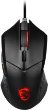 MSI Clutch GM08 Gaming Mouse Wired Ambidextrous Optical  Gaming Mouse(USB 2.0, Black)
