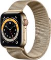 Apple Watch Series 6 GPS + Cellular(Gold Strap, Regular)