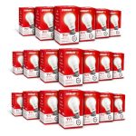 Eveready 9W LED Bulb, Cool Day Light (6500K), B22 Base, Energy-Efficient, 4kV Surge Protection, Long-Lasting Durability – Pack of 20