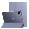 Amazon Basics Smart Matte Flip Case Cover for Apple iPad Pro 4th Gen 2022 /3rd Gen 2021 /2nd Gen 2020 (11 Inch)| Trifold Stand, Hard Back (Lavender)