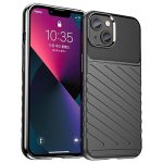 amazon basics Basic Case for Apple iPhone 14 (Carbon Fiber_Black)