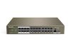 Tenda TEF1126P-24-250W 24-Port Gigabit/SFP Slots Switch with 24-Port PoE (Gray)
