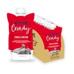 Kitty Yums Creamy Crab & Chicken Cat Treat (80g x12),960g Pack