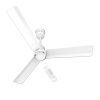 Bajaj Classico Sleek Plus 1200MM (48″) BLDC Ceiling Fans For Home | BEE 5 Star Rated Energy Efficient Ceiling Fan | High Energy Density Motor | RF Remote | 2-Yr Warranty 【Base White】