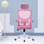 MASHUR FAB Office Chairs for Work from Home, Ergonomic Chair, High Back Office Chair, 2D Adjustable Lumbar Support, Single & Tilt Lock, Nylon Base