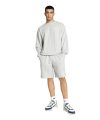 Puma Mens Relaxed Sweat Suit, Light Gray Heather, S (68370004)