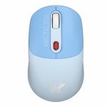 Arctic Fox ProMaxe Wireless Mouse | 2400 DPI |2.4 GHz with USB Nano Receiver | High Precision Optical Tracking| for PC/Mac/Laptop – Whispy Blue