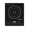 Crompton Instaserve 1600 W Induction Cooktop | 7 One touch Indian Menus | Overvoltage Shield Protection | 1 Year Warranty