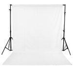 Hanumex® Premium White Photography Backdrop (1-Pack) – Perfect for Studio and Outdoor Shots (White 6 X 9)