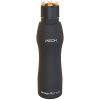 MILTON Euroline Smart Stainless Steel Water Bottle, 880 ml, Black, Leak Proof, Easy Grip, Mobile Hydration System, Bluetooth Enabled, Smart Lid