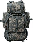 F Gear Neutron ACV 50L, Unisex Trekking Bag|Military Bag|Army Bag|Hiking Camping Travel Leisure Tourist Outdoor Sport Rucksack|Multi Pockets, Shoulder Bag – Drawstring Top Open |1 year warranty
