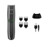 Ikonic XLNC Hair Trimmer for Men – Ergonomic Design, Carbon Steel Plates, Led Spotlight, Power Button, Runtime upto 60 Mins, Cleaning Brush, charger with 4 comb attachments