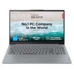Lenovo Smartchoice IdeaPad Slim 3 13th Gen Intel Core i3-1315U 15.6 inch (39.6cm) FHD Laptop (8GB RAM/512GB SSD/Windows 11/Office Home 2024/Alexa Built-in/1Yr ADP Free/Grey/1.6Kg), 82X700F0IN