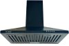 RUWA VIVA 60 BLACK Wall Mounted Black 800 CMH Chimney