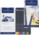 Faber-Castell Goldfaber colour pencil – tin of 12