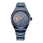 Titan Unending Beauty Automatic Blue Dial Analog Stainless Steel Strap Watch for Women-NS95177QM01