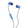 Skullcandy Jib in Ear Wired Earbuds, Microphone, Works with Bluetooth Devices and Computers -Cobalt Blue
