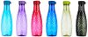 Amazon Brand – Solimo 1 Lt Water Bottle | Multicolor | Set Of 6 (Xing) – Polyethylene Terephthalate