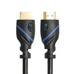 C & E HDMI cable – 4K HDMI cord (HDMI to HDMI cable @30Hz High Speed with Ethernet 12 ft Male to Male /3.66 Meter (Black, For TV)