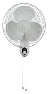 Bajaj Esteem 400 MM Double String Wall Mount Fan | Adjustable Oscillating & Tiltable Wall Fan | 100% Copper Motor | 3-Speed Control | Voltage Protection | High Air Delivery | 2-Yrs Warranty 【White】