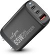 Callmate 65 W GaN Wall Charger for Mobile(Black)