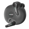 Blaupunkt BTW300 Rhodium Moskha Hybrid ANC in Ear Earbuds with 50dB I 6 Mics CRISPR ENC I Blink Pair Tech I Ambient Mode Noise Cancelling I TurboVolt Fast Charging(Ebony Black)