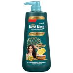 Kesh King Ayurvedic Anti-Dandruff Shampoo | Reduces hair fall | Soothes itchy scalp | No Paraben & No Silicon | 21 natural ingredients | Enriched with curd, lemon & neem | 600 ml