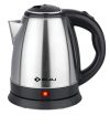Bajaj KTX 1.5 Litre DLX Electric Kettle | 1350W Kettle With Stainless Steel Body | Cordless Operation | Auto Shut-Off Mechanism | 2-Yr Warranty 【Silver & Black】