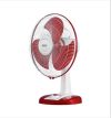 USHA Striker Plus Table Fan | 400MM Sweep Size | 2100 RPM | Jerk-Free & Uniform Oscillation | Aerodynamic Blade Design for High Air Delivery | Anti-Rust Protection | 100% Copper Motor | (Maroon)
