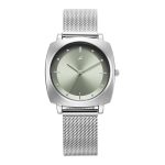 Fastrack Stunners X Special Edition Quartz Green Dial Stainless Steel Analog Watch for Women