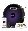 ILIFE V3s Max Robotic Vacuum & Mop, 40 Days Dust Storage Bag & Washable Dustbin, 3000Pa, Best for All Indian Flooring, Pet Hair Friendly, Wi-Fi & GH, Alexa, Cleans Up to 2000 sq. ft.