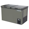 Voltas CVF320DD P/CVF320DA4-P-PL Double Door Deep Freezer cum chiller, 320 Liters, Convertible, GREY LATEST
