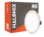 Halonix Jazz 6W Warm White Recessed downlighter | Cutout- 3 inch | Recessed Ceiling Light for Hall,Room,Office,Shop | Led Downlighter with Surge Protection | Pack 1