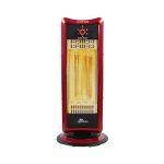 RR Signature NFERNO CARBON Room Heater 1000 Watt | 180 Degree Oscillation | Tip Over Protection |2 Heat Settings (500 W/ 1000 W) | 2 Year Warranty (Maroon)