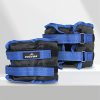 Vector X AW-10 Pair of Ankle/Wrist Ankle | Resistance Exercise | Fitness Band | Polyester Fixed Weight (4KG)