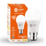 Orient Electric Multipurpose LED Bulb 15W, 6500K (Pack of 8)