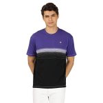 Wrangler Men’s Slim Tshirts (WMTS004302_Deep Blue_L)