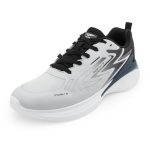 Red Tape Athleisure Shoes for Men | Cultured Round-Toe Shape & Cushioning Technology White/Black