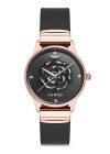 Ferro Analog Black Dial Women’s Watch-F21017B-R